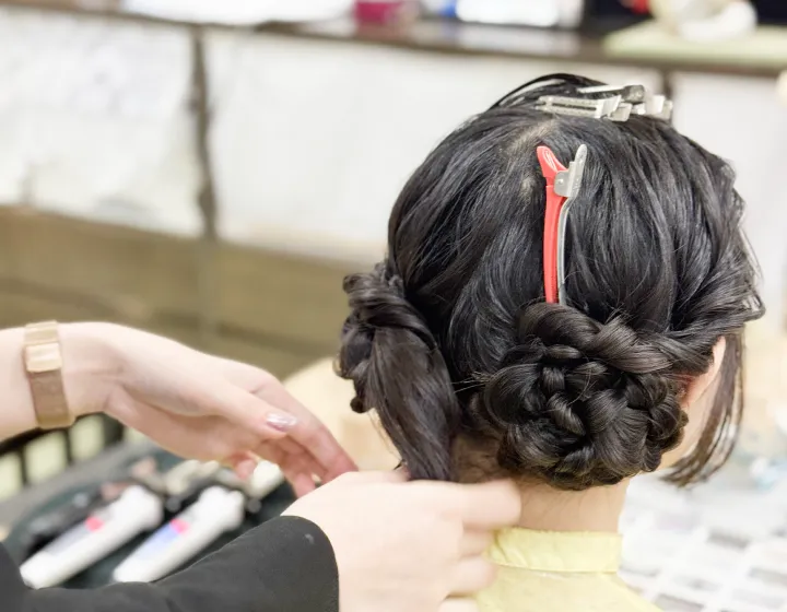 オプション　ヘアメイク